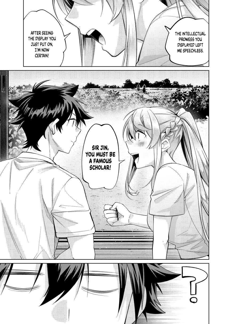 All My Neighbors are Convinced the Female Knight from My Rice Field Is My Wife Chapter 69 page 11 - 