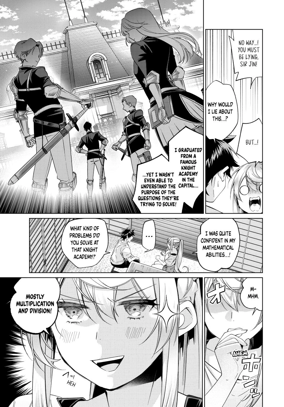 All My Neighbors are Convinced the Female Knight from My Rice Field Is My Wife Chapter 69 page 13 - 