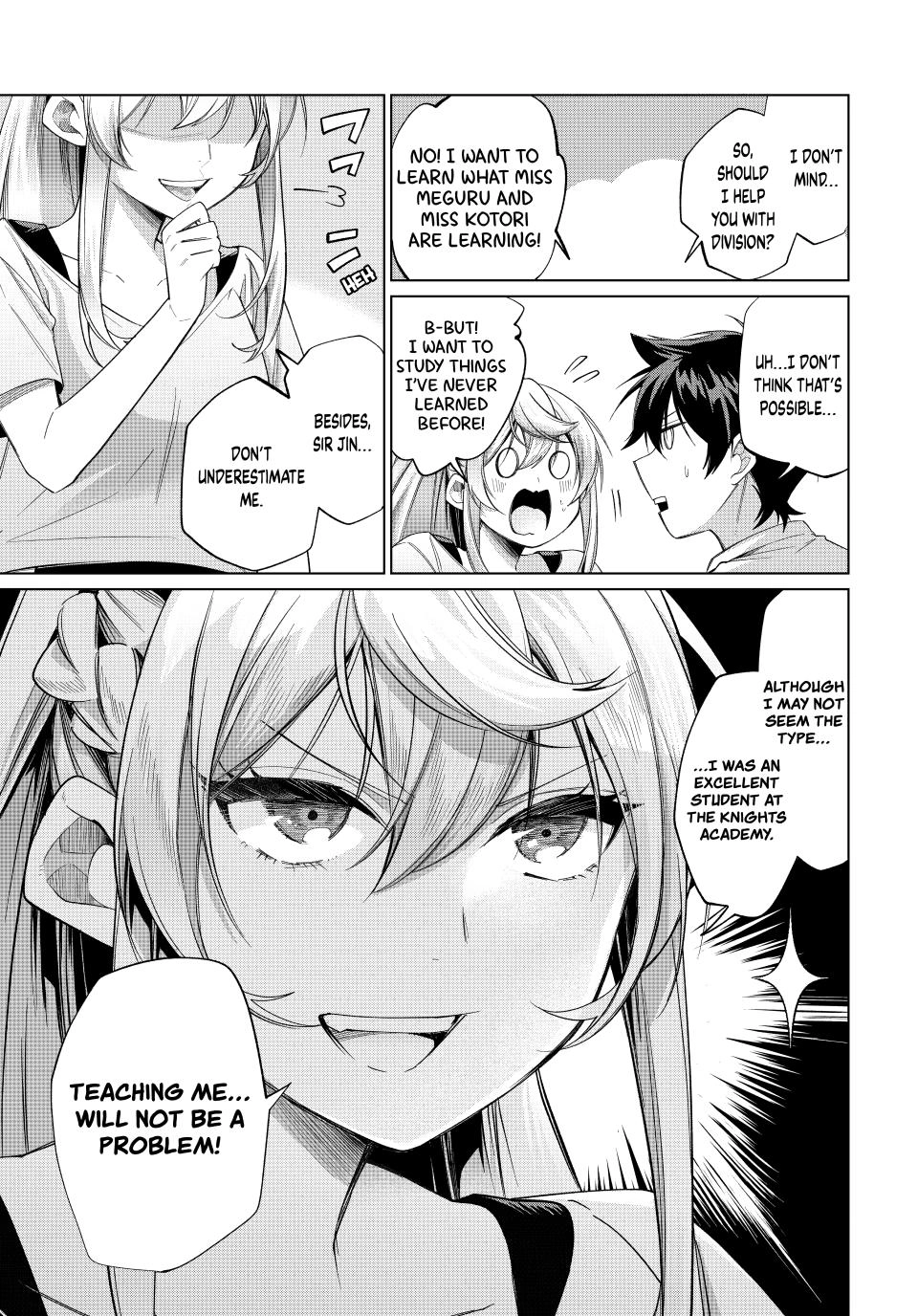 All My Neighbors are Convinced the Female Knight from My Rice Field Is My Wife Chapter 69 page 17 - 