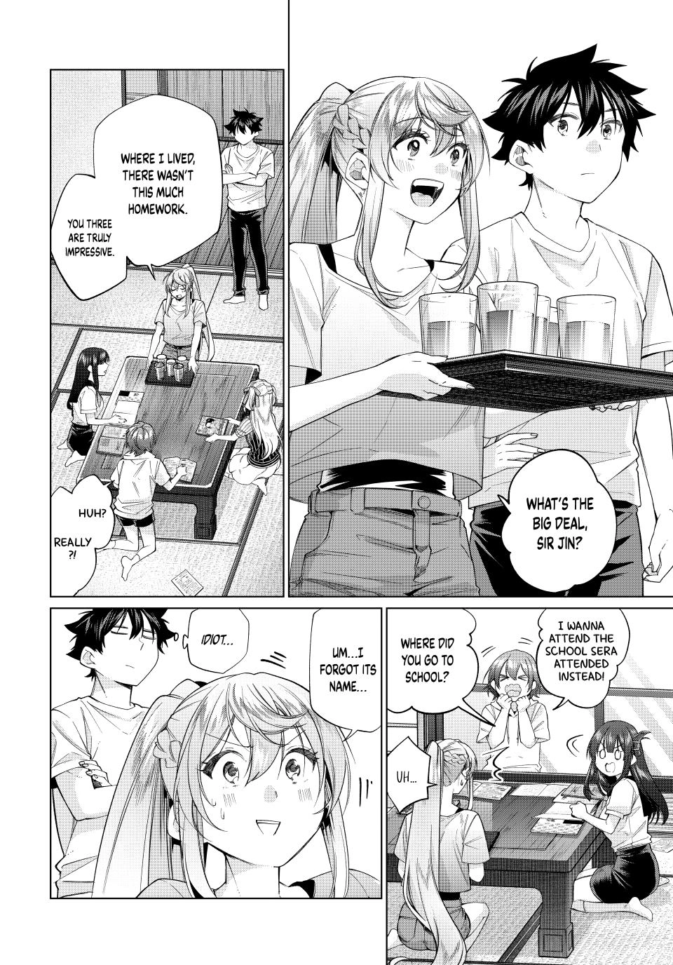 All My Neighbors are Convinced the Female Knight from My Rice Field Is My Wife Chapter 69 page 4 - 