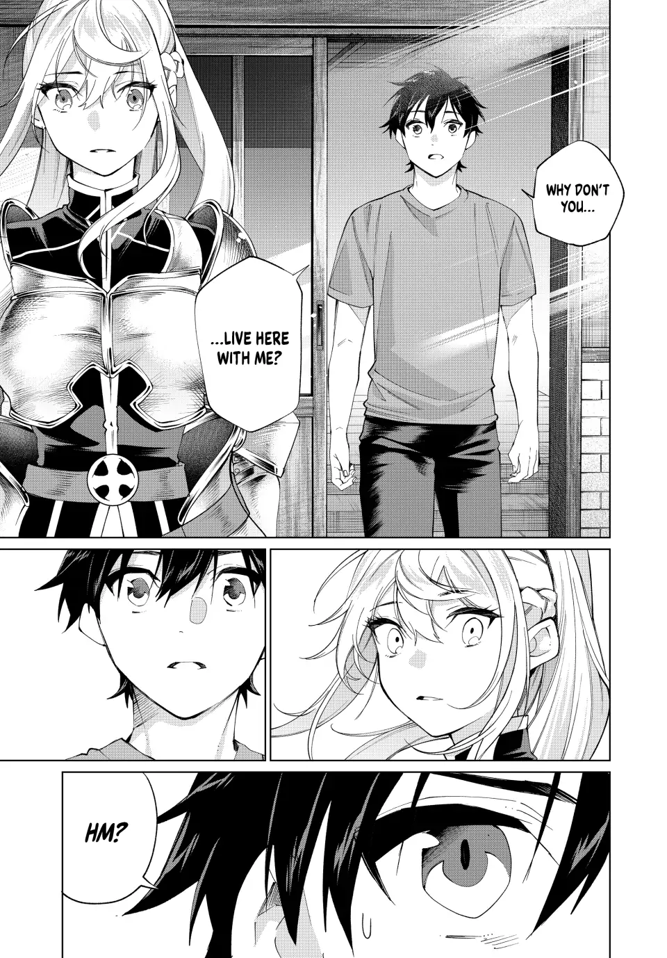 All My Neighbors are Convinced the Female Knight from My Rice Field Is My Wife Chapter 7 page 14 - 