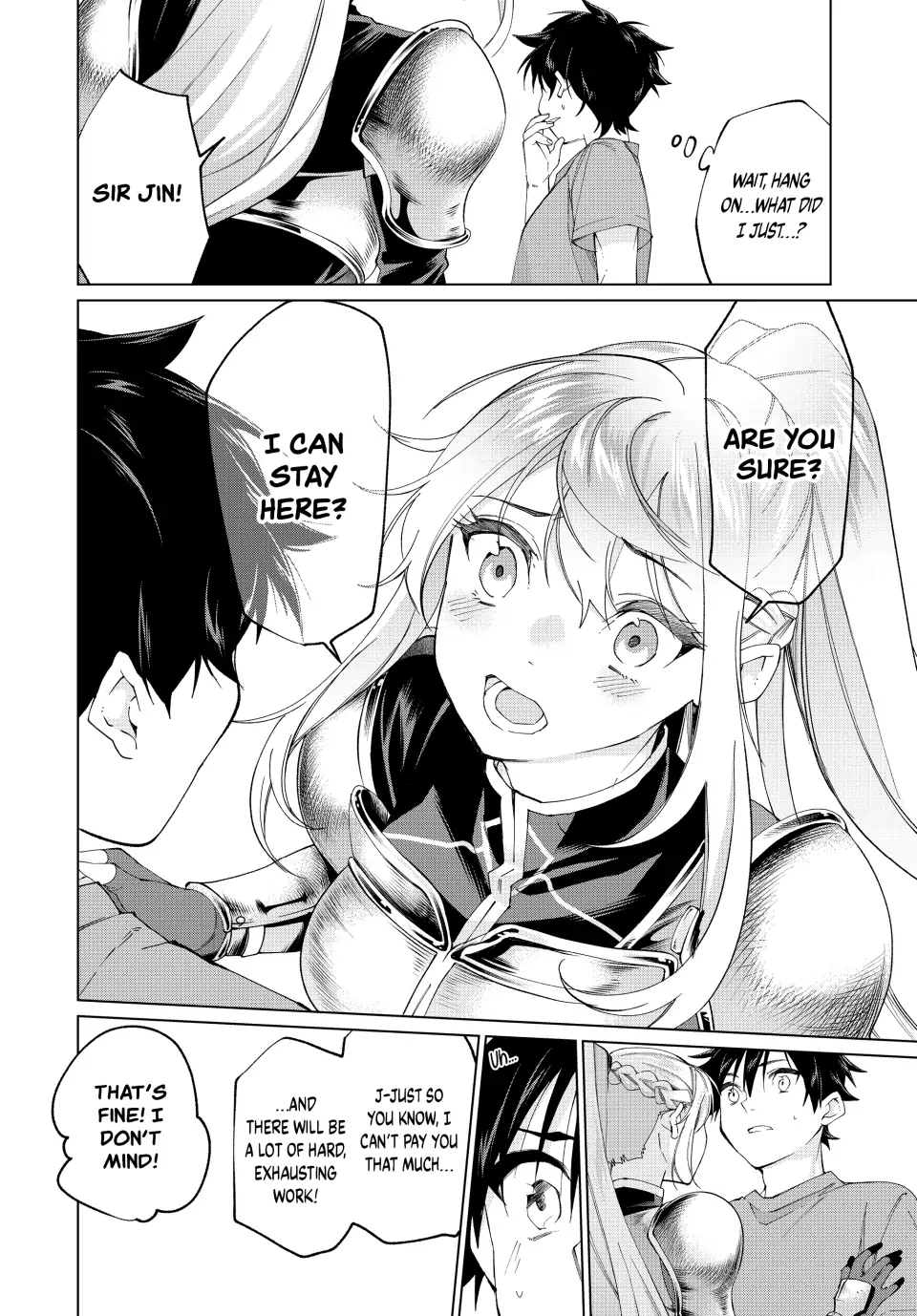 All My Neighbors are Convinced the Female Knight from My Rice Field Is My Wife Chapter 7 page 15 - 