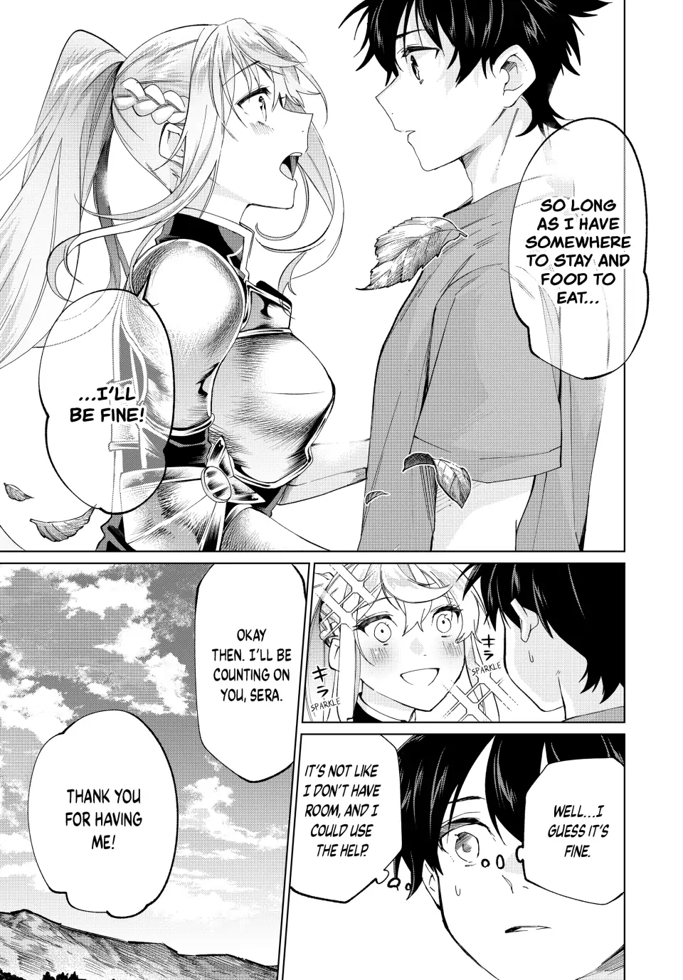 All My Neighbors are Convinced the Female Knight from My Rice Field Is My Wife Chapter 7 page 16 - 