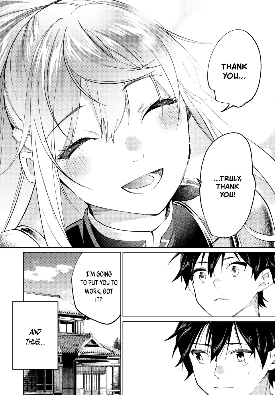 All My Neighbors are Convinced the Female Knight from My Rice Field Is My Wife Chapter 7 page 17 - 