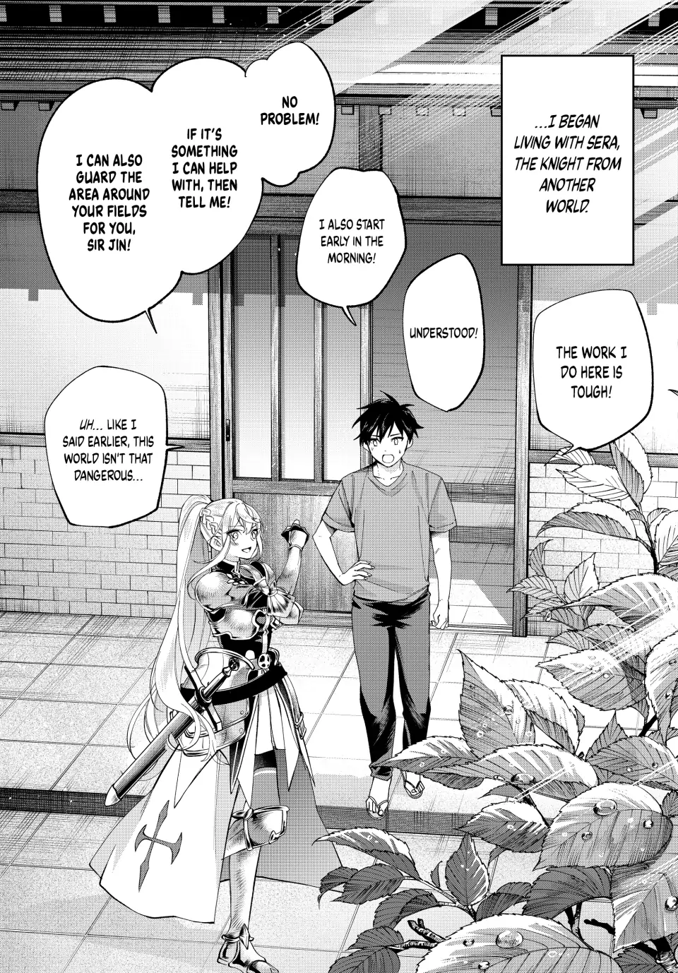 All My Neighbors are Convinced the Female Knight from My Rice Field Is My Wife Chapter 7 page 18 - 