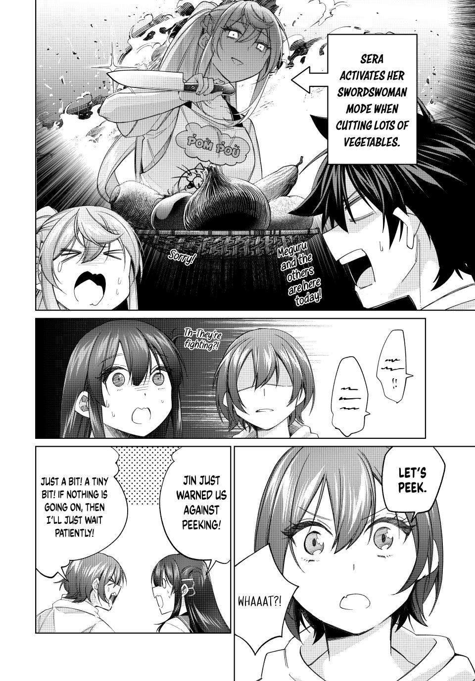 All My Neighbors are Convinced the Female Knight from My Rice Field Is My Wife Chapter 70 page 8 - 