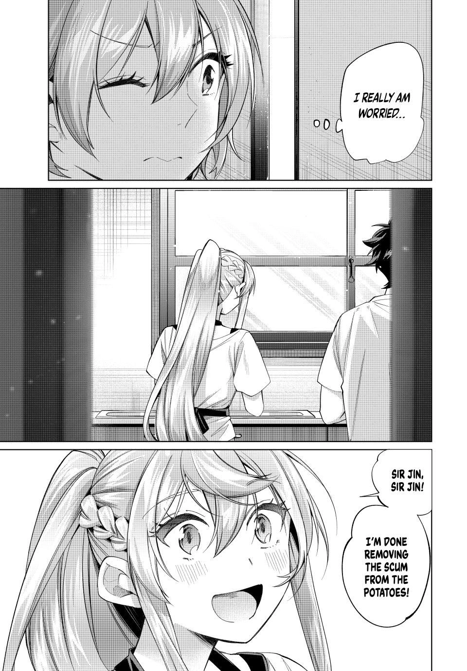 All My Neighbors are Convinced the Female Knight from My Rice Field Is My Wife Chapter 70 page 9 - 