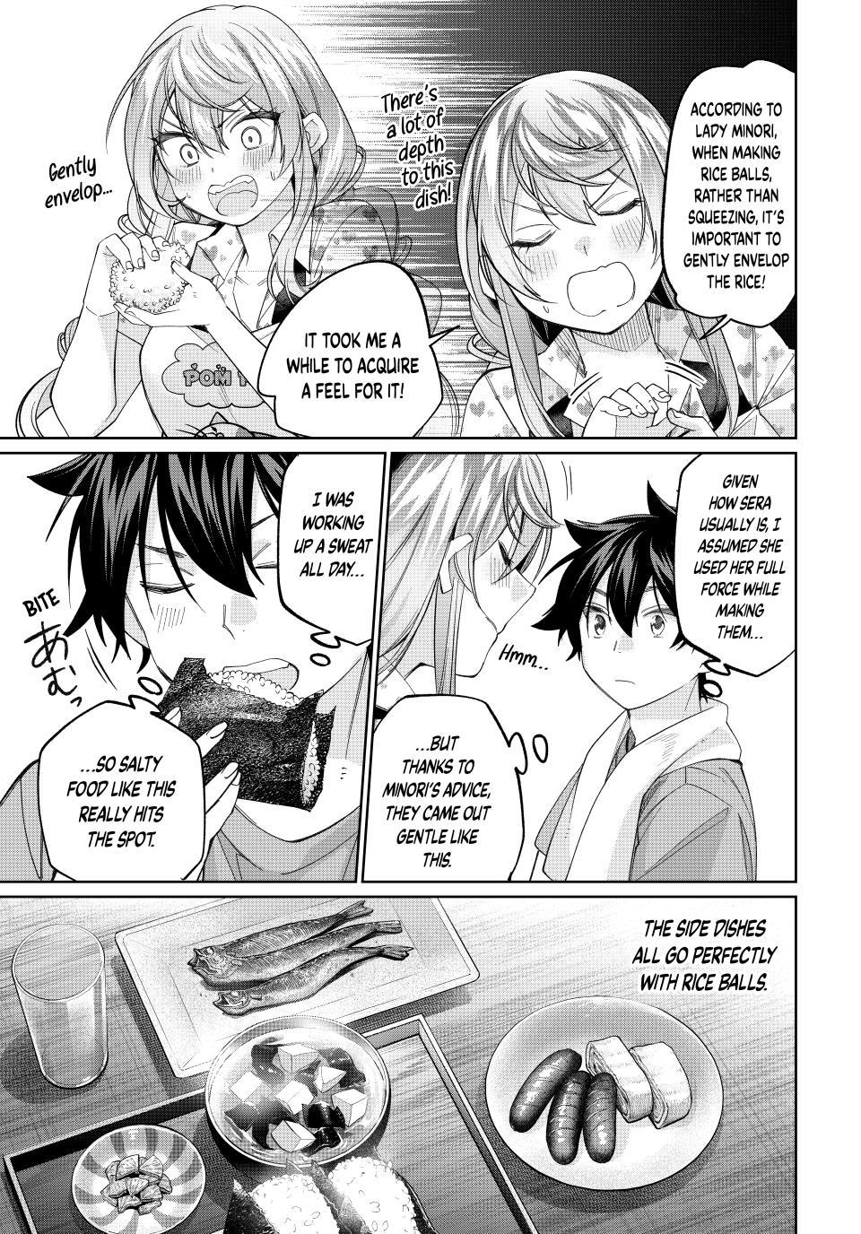 All My Neighbors are Convinced the Female Knight from My Rice Field Is My Wife Chapter 74 page 11 - 