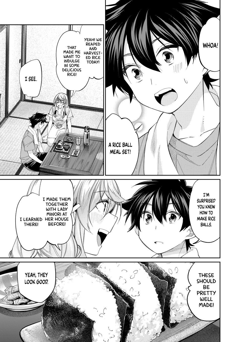 All My Neighbors are Convinced the Female Knight from My Rice Field Is My Wife Chapter 74 page 9 - 