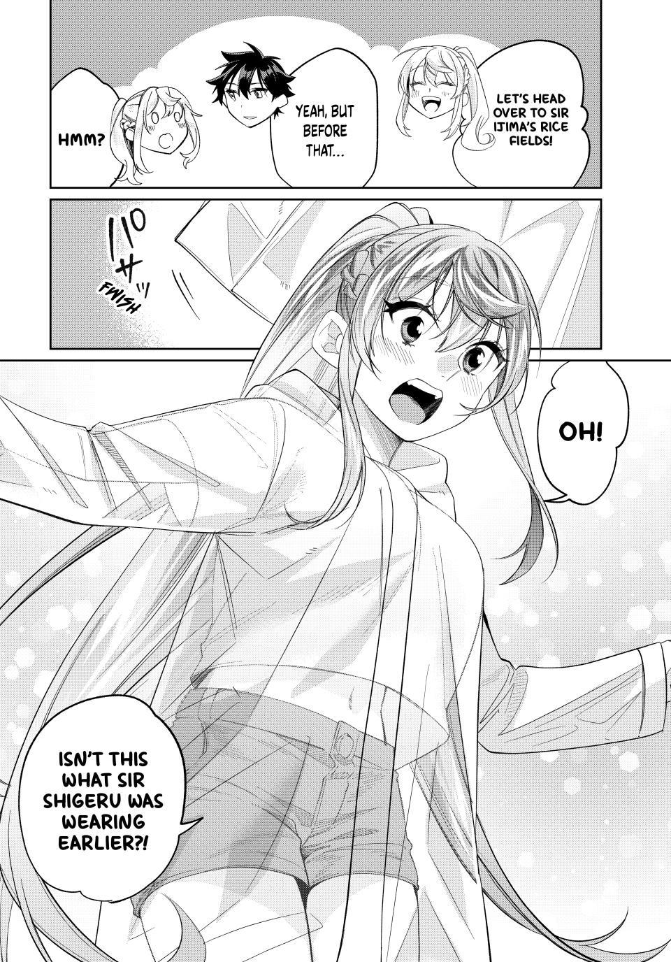 All My Neighbors are Convinced the Female Knight from My Rice Field Is My Wife Chapter 75 page 10 - 