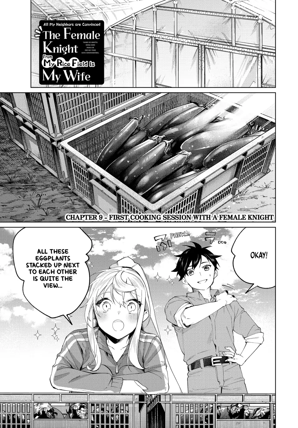 All My Neighbors are Convinced the Female Knight from My Rice Field Is My Wife Chapter 9 page 2 - 