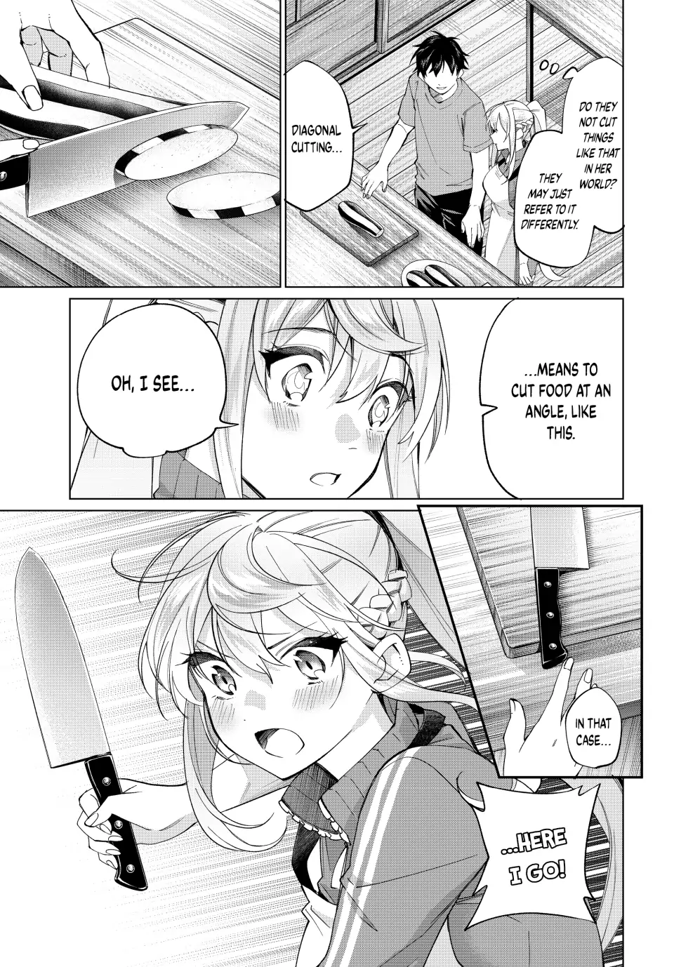All My Neighbors are Convinced the Female Knight from My Rice Field Is My Wife Chapter 9 page 8 - 