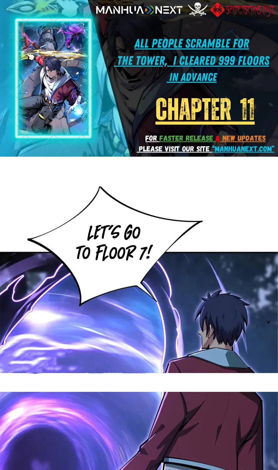 All People Scramble for the Tower, I Cleared 999 Floors in Advance Manga Chapter 11 page 1 - 