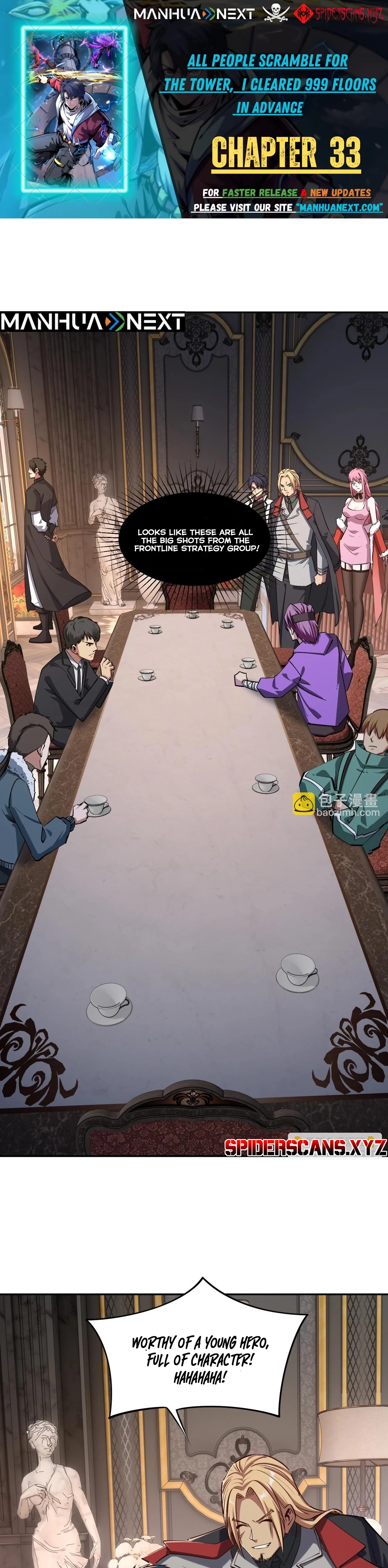 All People Scramble for the Tower, I Cleared 999 Floors in Advance Manga Chapter 33 page 1 - 