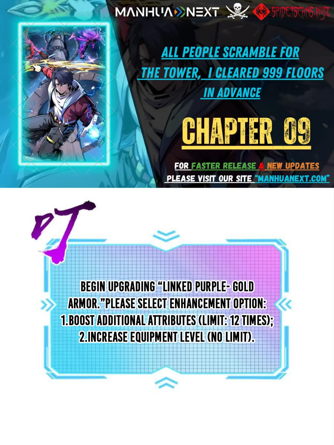 All People Scramble for the Tower, I Cleared 999 Floors in Advance Manga Chapter 9 page 1 - 