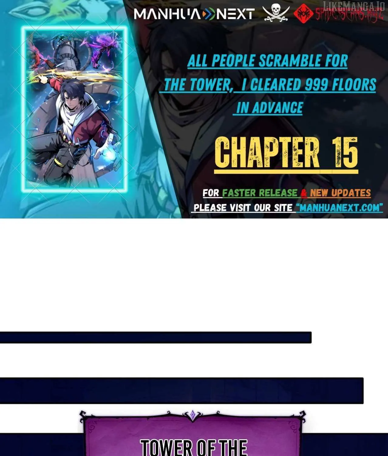 All People Scramble for the Tower, I Cleared 999 Floors in Advance Chapter 15 page 1 - 