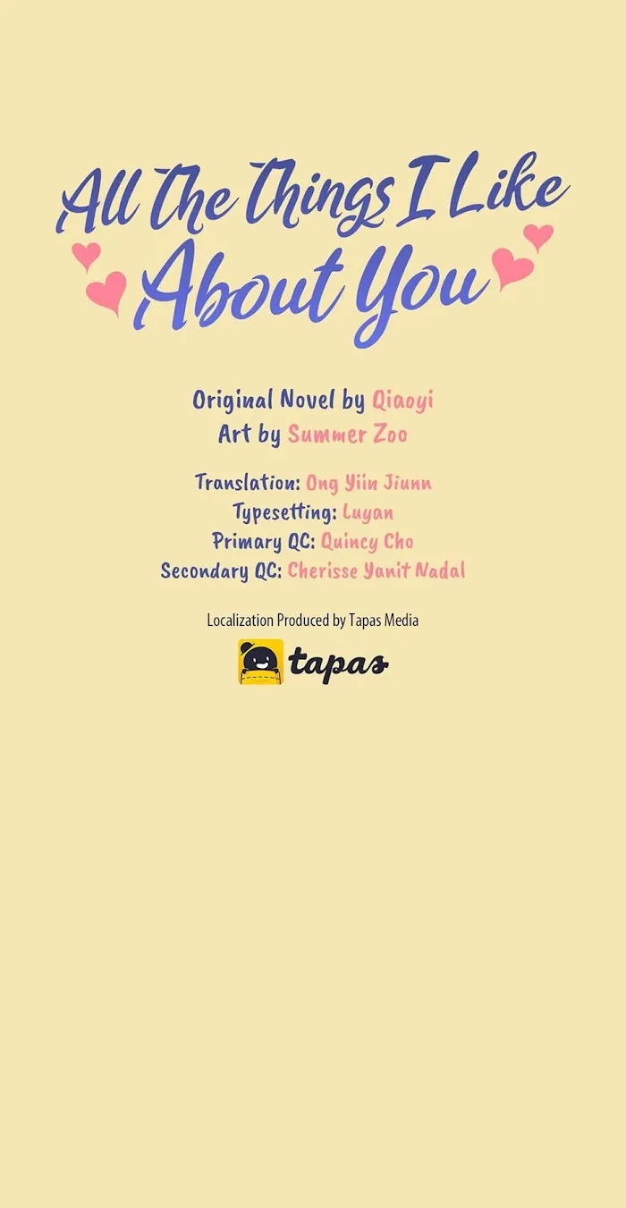 All the Things I Like About You Chapter 3 page 6 - 