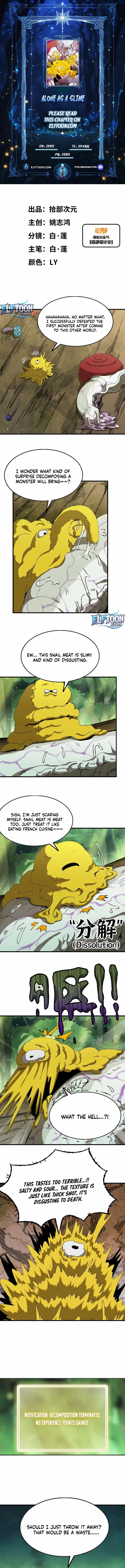 Alone as a Slime Chapter 4 page 2 - 