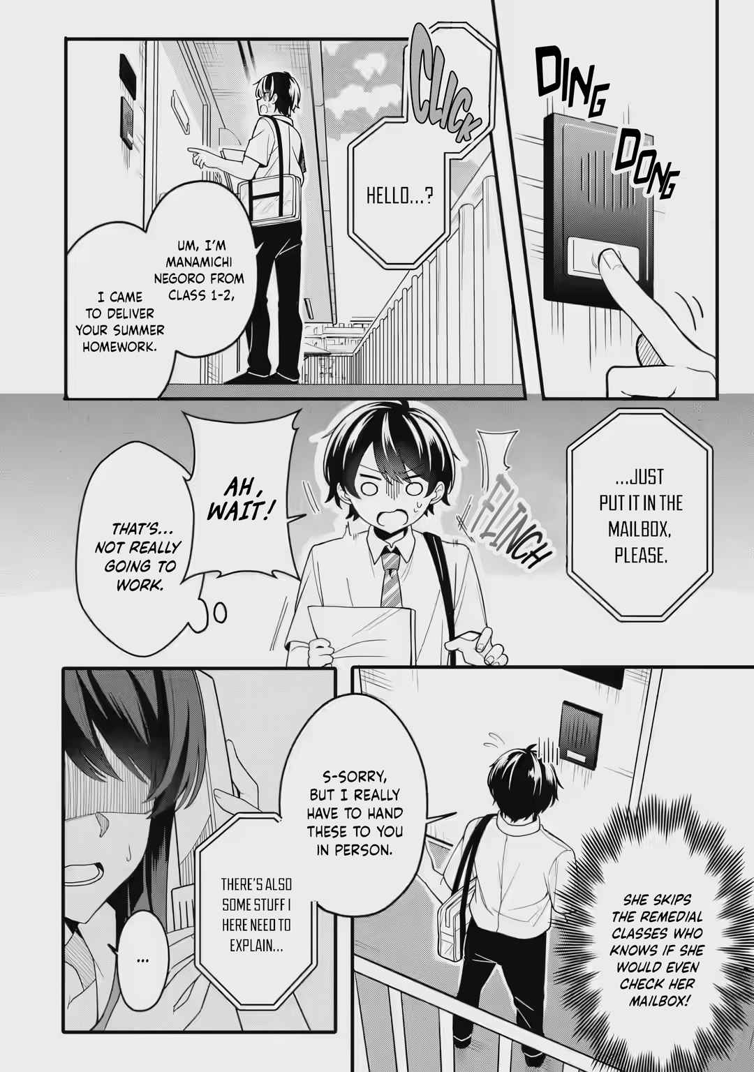 Alone in a Room With a Beautiful Girl in Defenseless Cute Pajamas Chapter 1.1 page 17 - 
