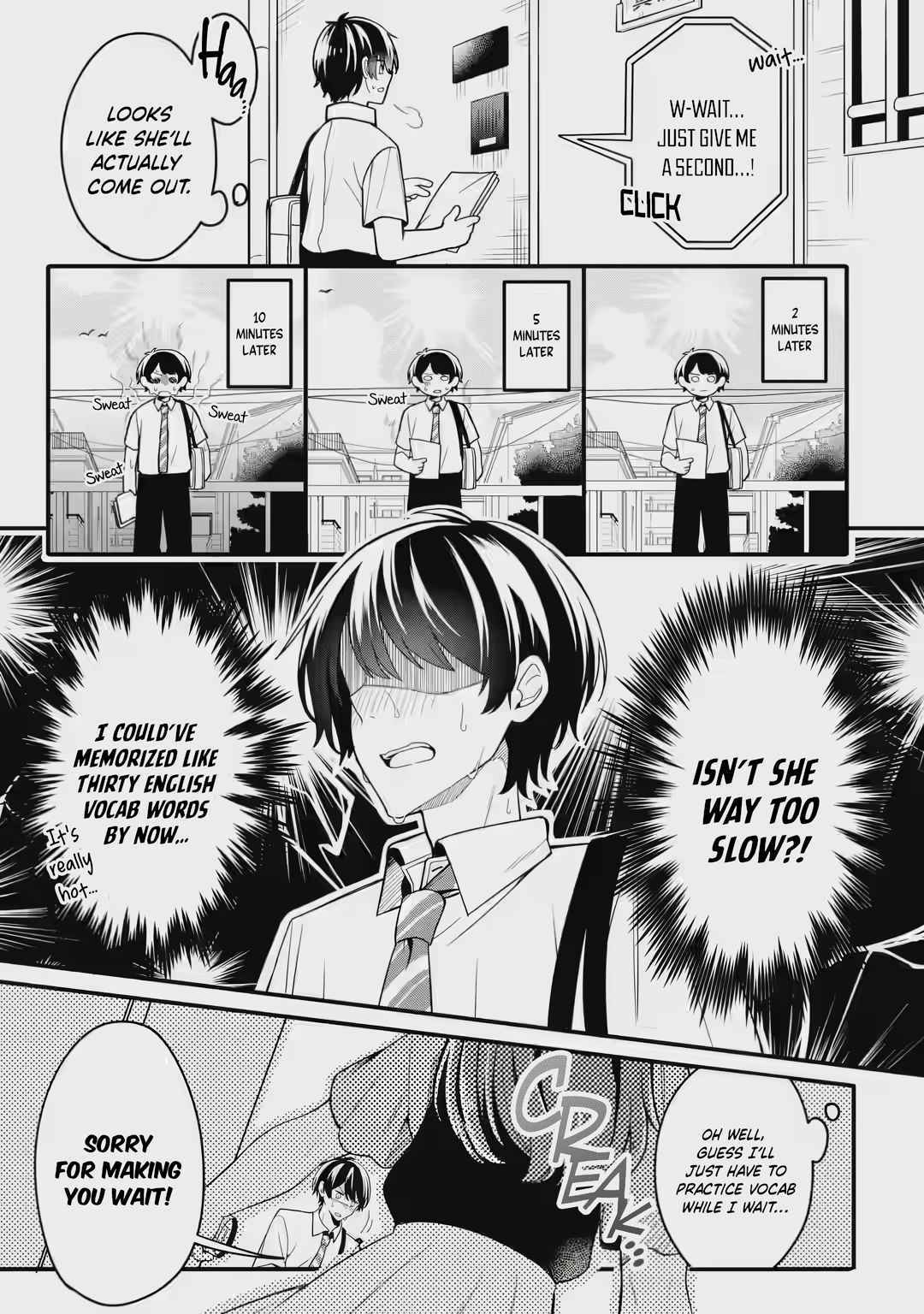 Alone in a Room With a Beautiful Girl in Defenseless Cute Pajamas Chapter 1.1 page 18 - 