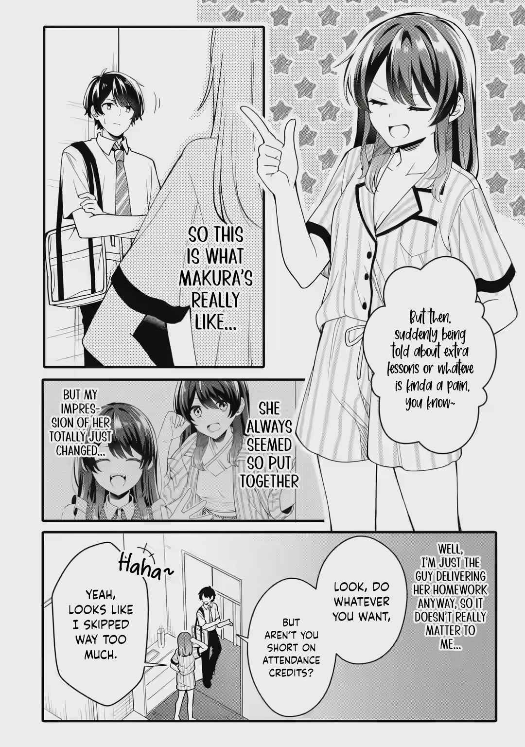 Alone in a Room With a Beautiful Girl in Defenseless Cute Pajamas Chapter 1.2 page 11 - 