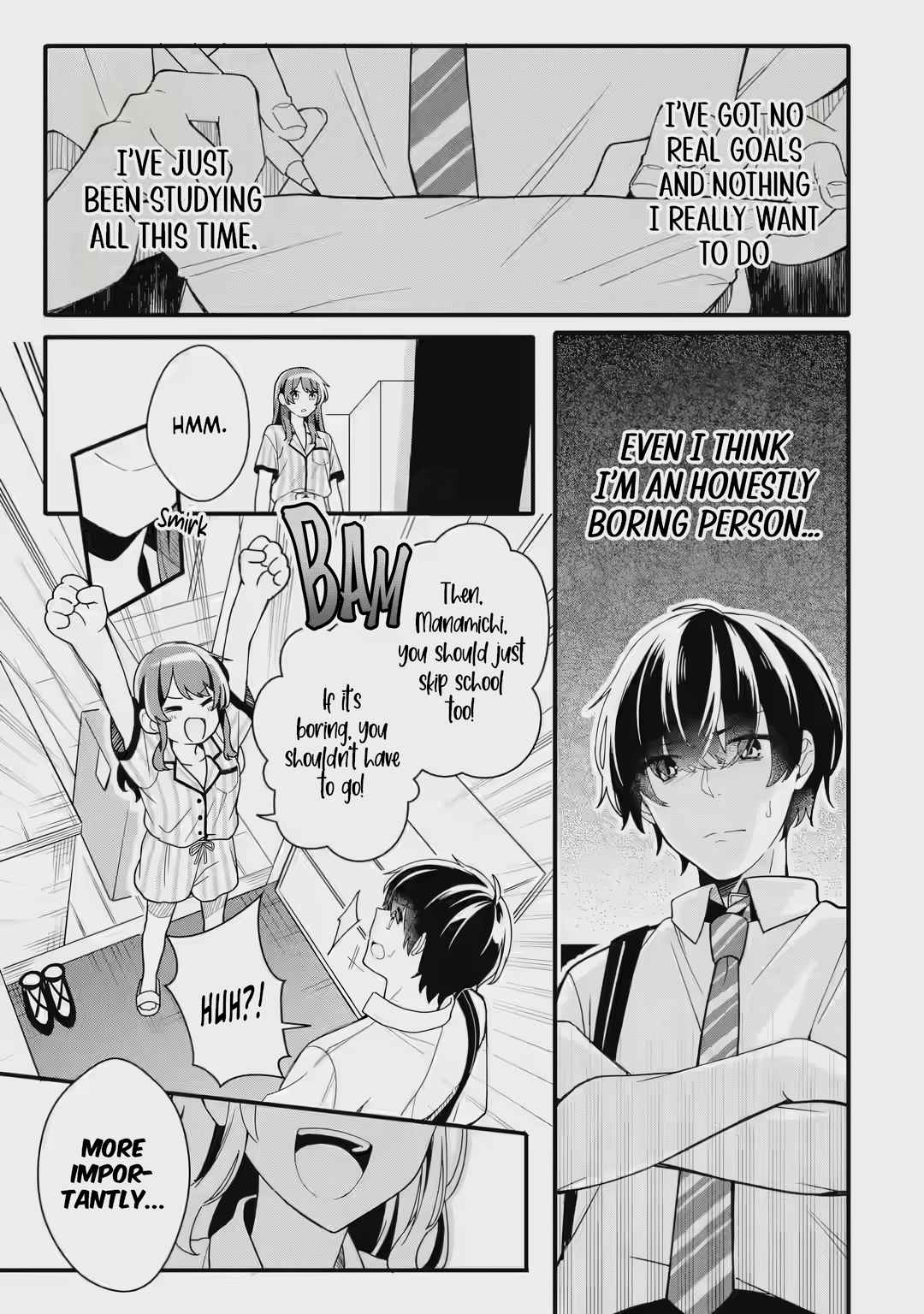 Alone in a Room With a Beautiful Girl in Defenseless Cute Pajamas Chapter 1.2 page 16 - 