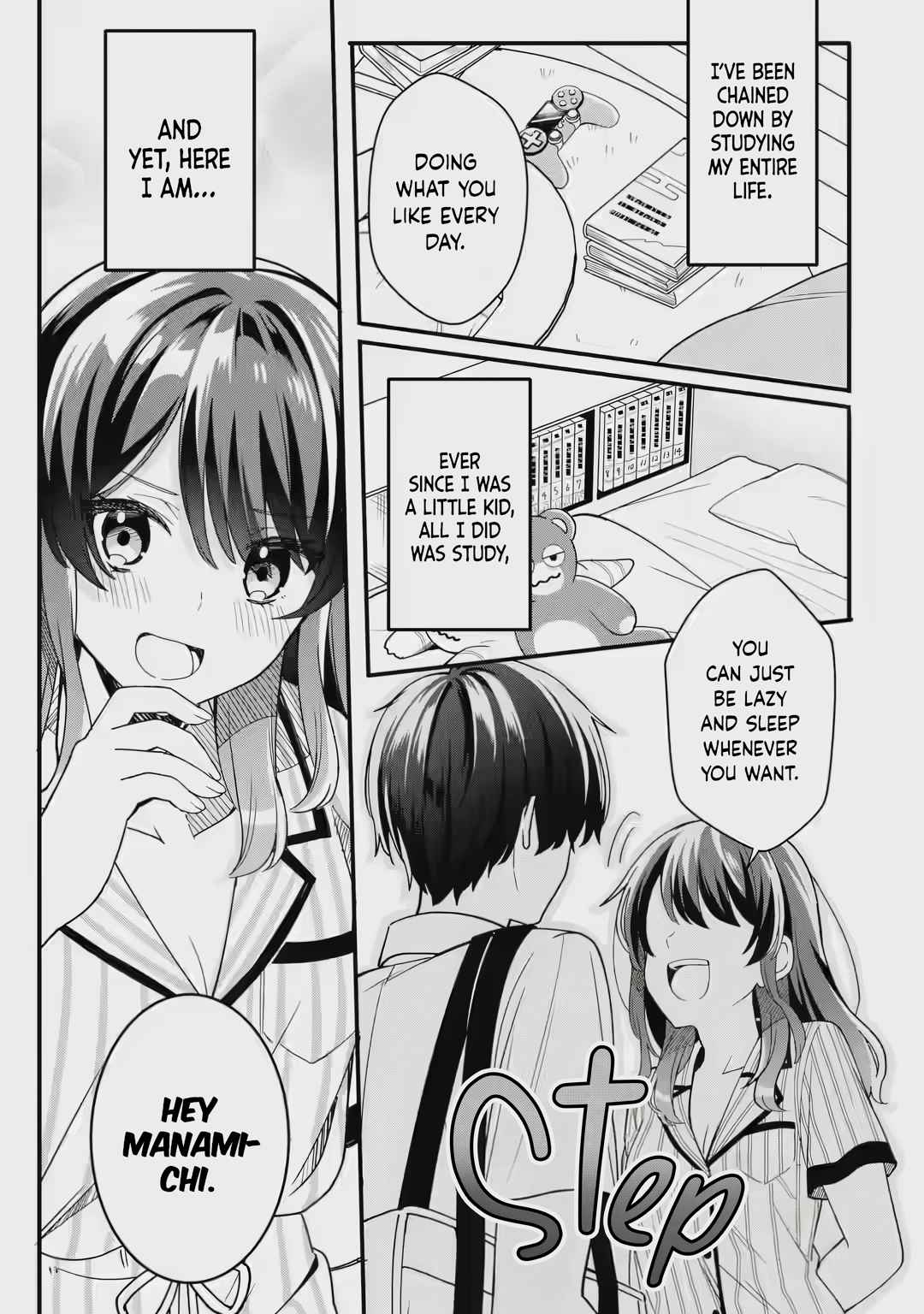 Alone in a Room With a Beautiful Girl in Defenseless Cute Pajamas Chapter 1.2 page 18 - 