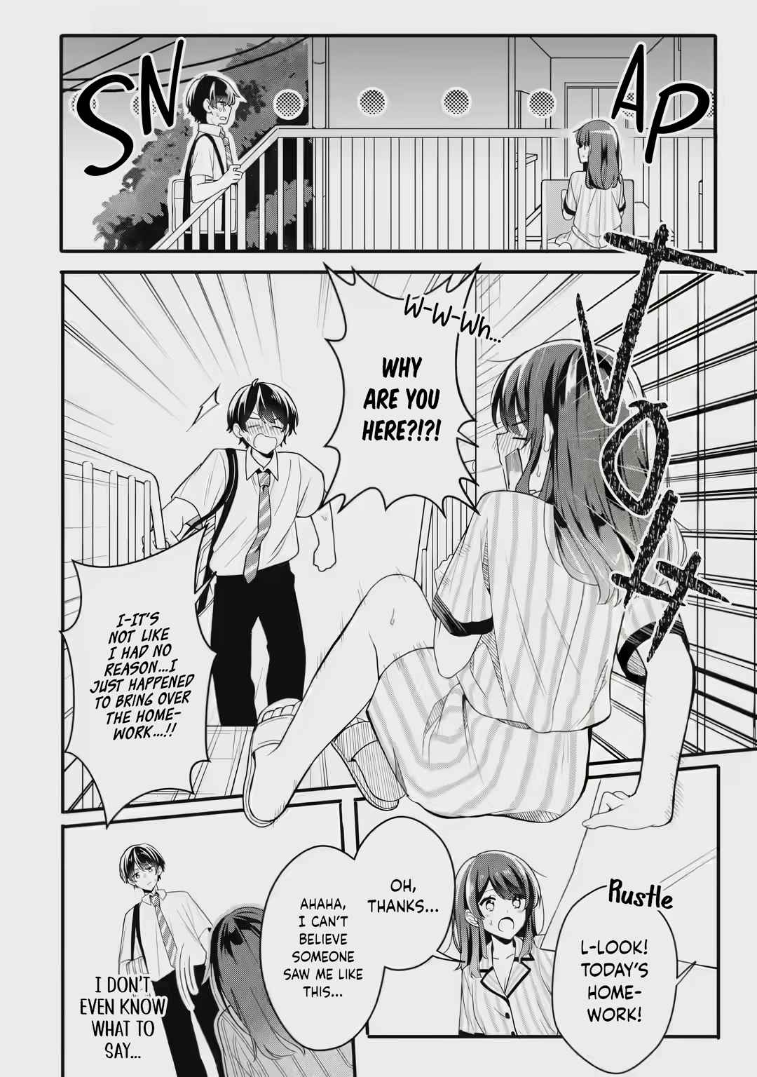 Alone in a Room With a Beautiful Girl in Defenseless Cute Pajamas Chapter 1.2 page 3 - 
