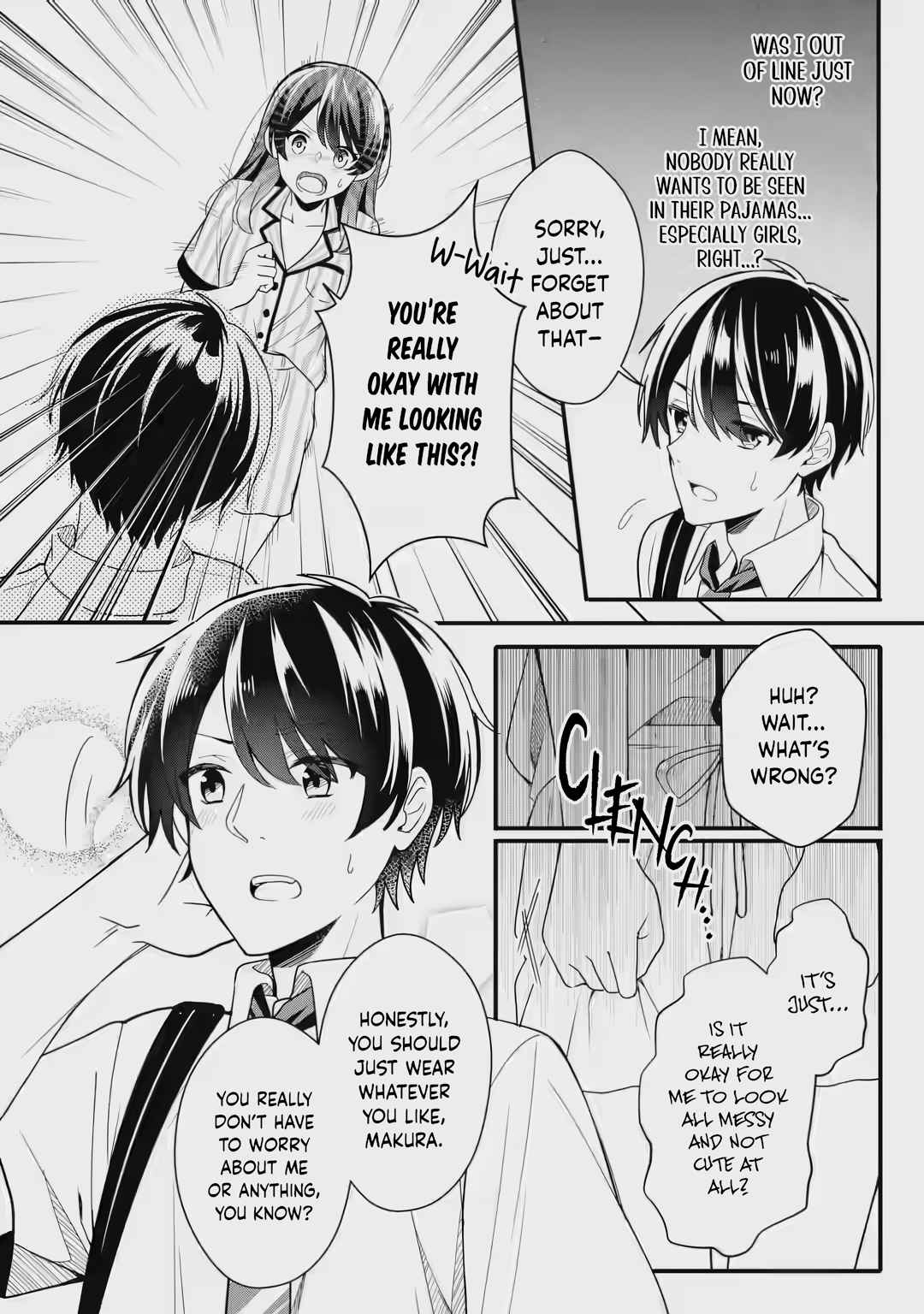 Alone in a Room With a Beautiful Girl in Defenseless Cute Pajamas Chapter 1.2 page 5 - 