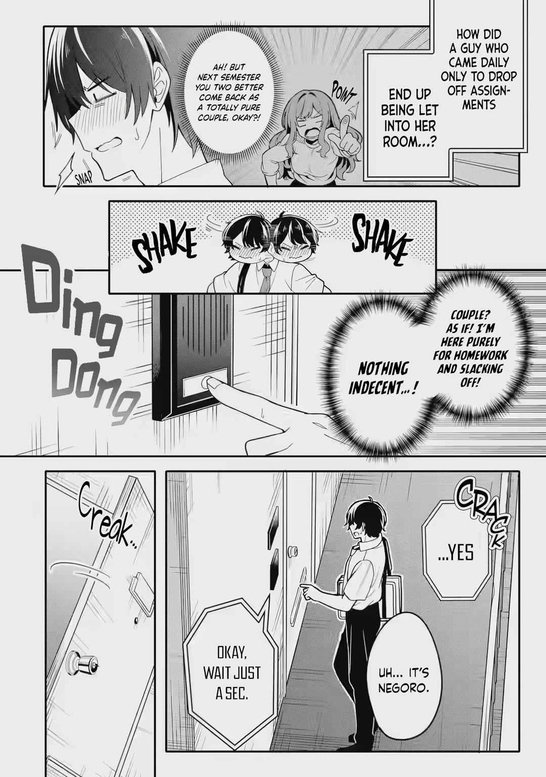 Alone in a Room With a Beautiful Girl in Defenseless Cute Pajamas Chapter 2.1 page 11 - 