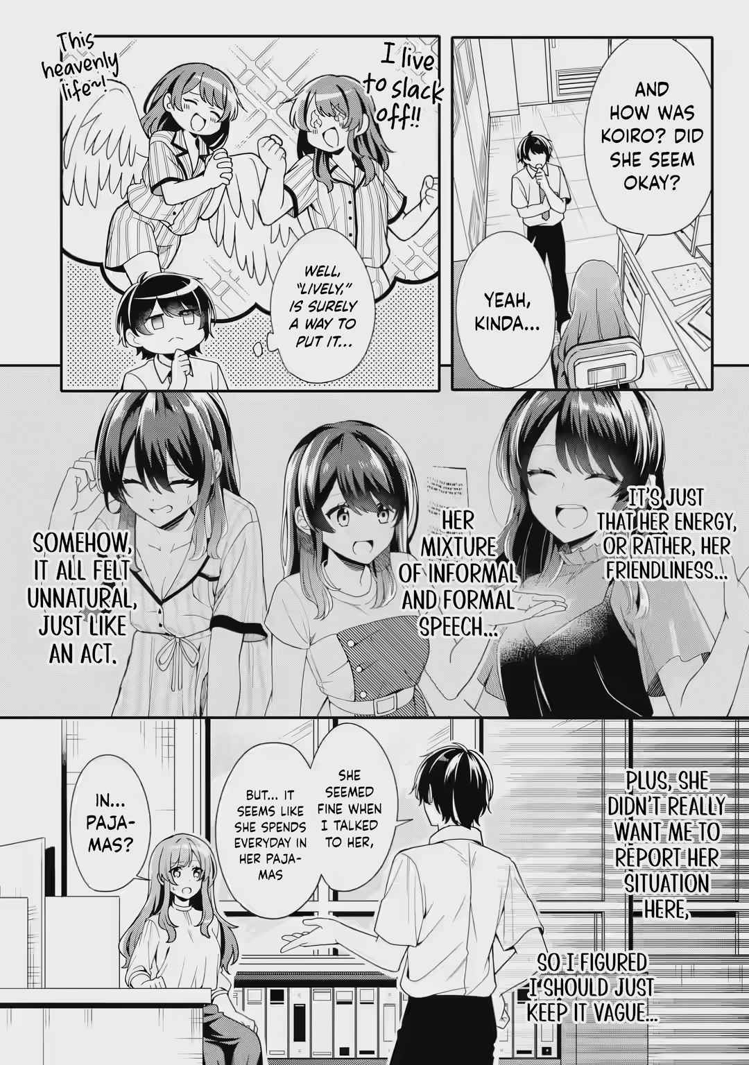 Alone in a Room With a Beautiful Girl in Defenseless Cute Pajamas Chapter 2.1 page 7 - 