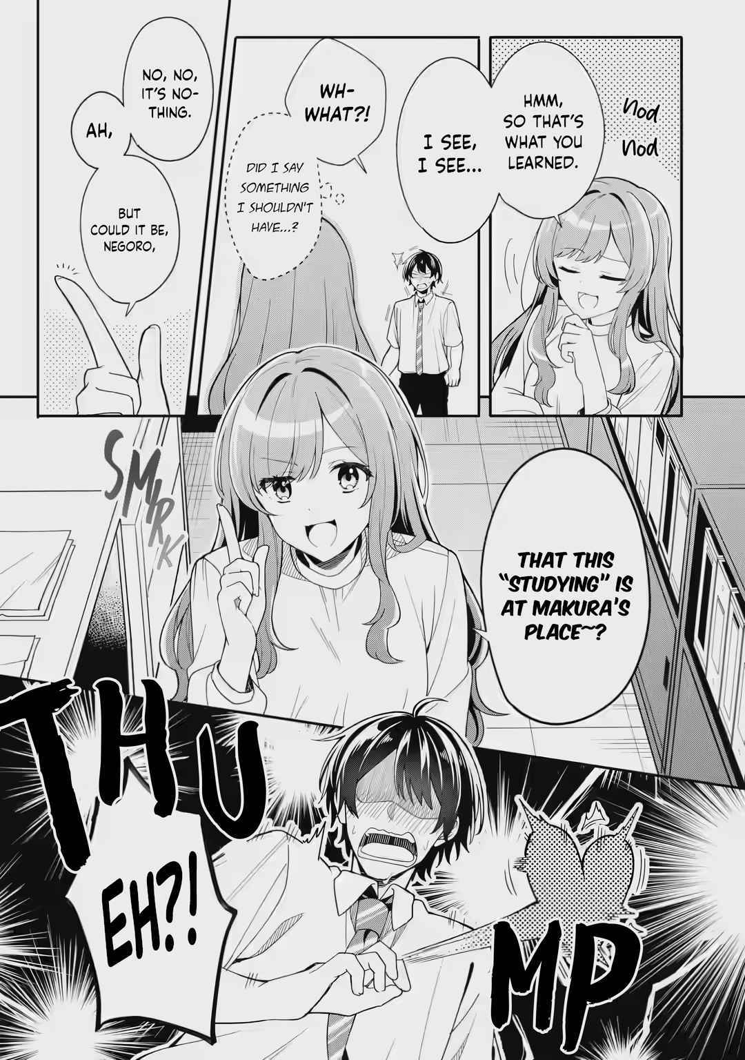 Alone in a Room With a Beautiful Girl in Defenseless Cute Pajamas Chapter 2.1 page 8 - 
