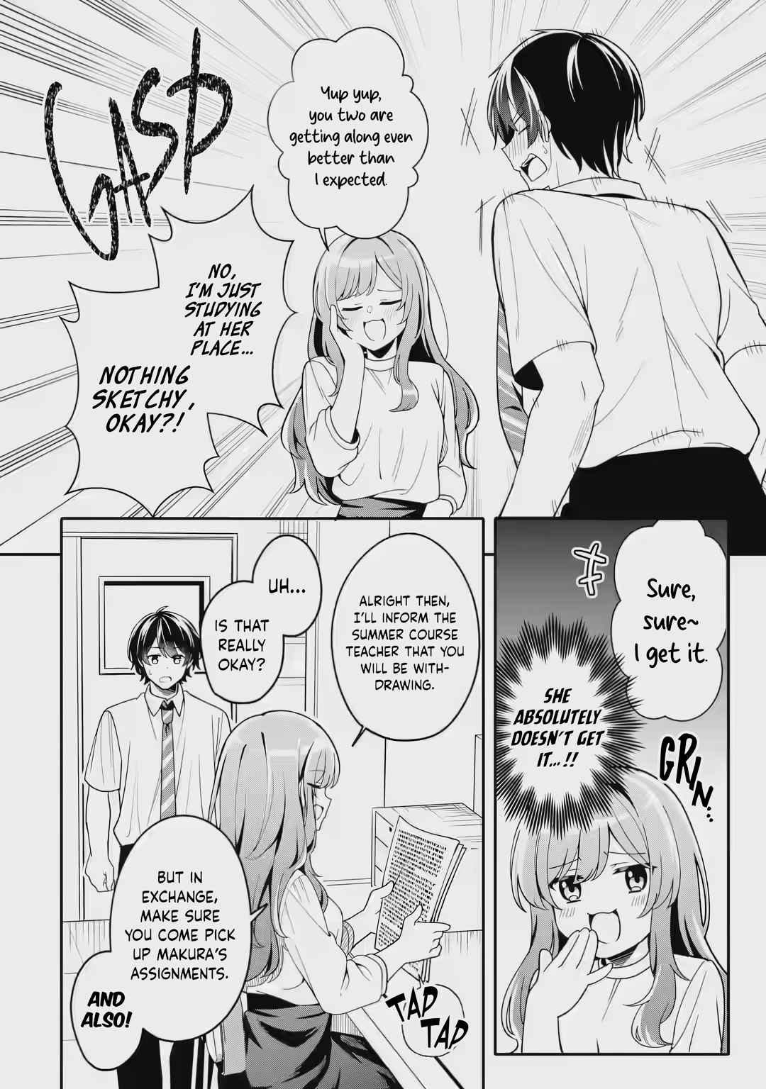 Alone in a Room With a Beautiful Girl in Defenseless Cute Pajamas Chapter 2.1 page 9 - 