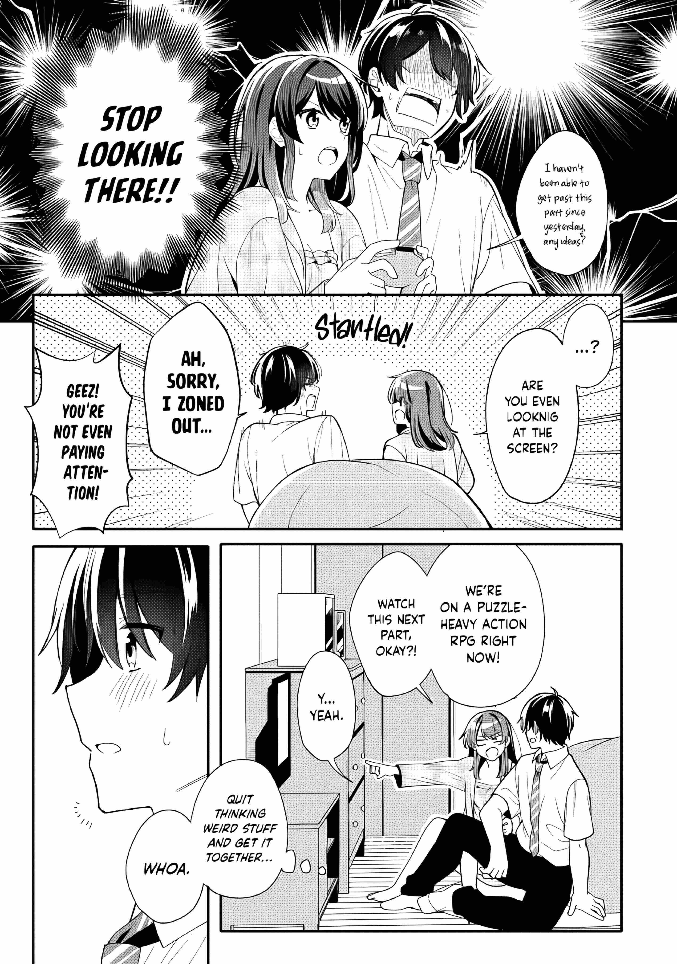Alone in a Room With a Beautiful Girl in Defenseless Cute Pajamas Chapter 2.3 page 2 - 