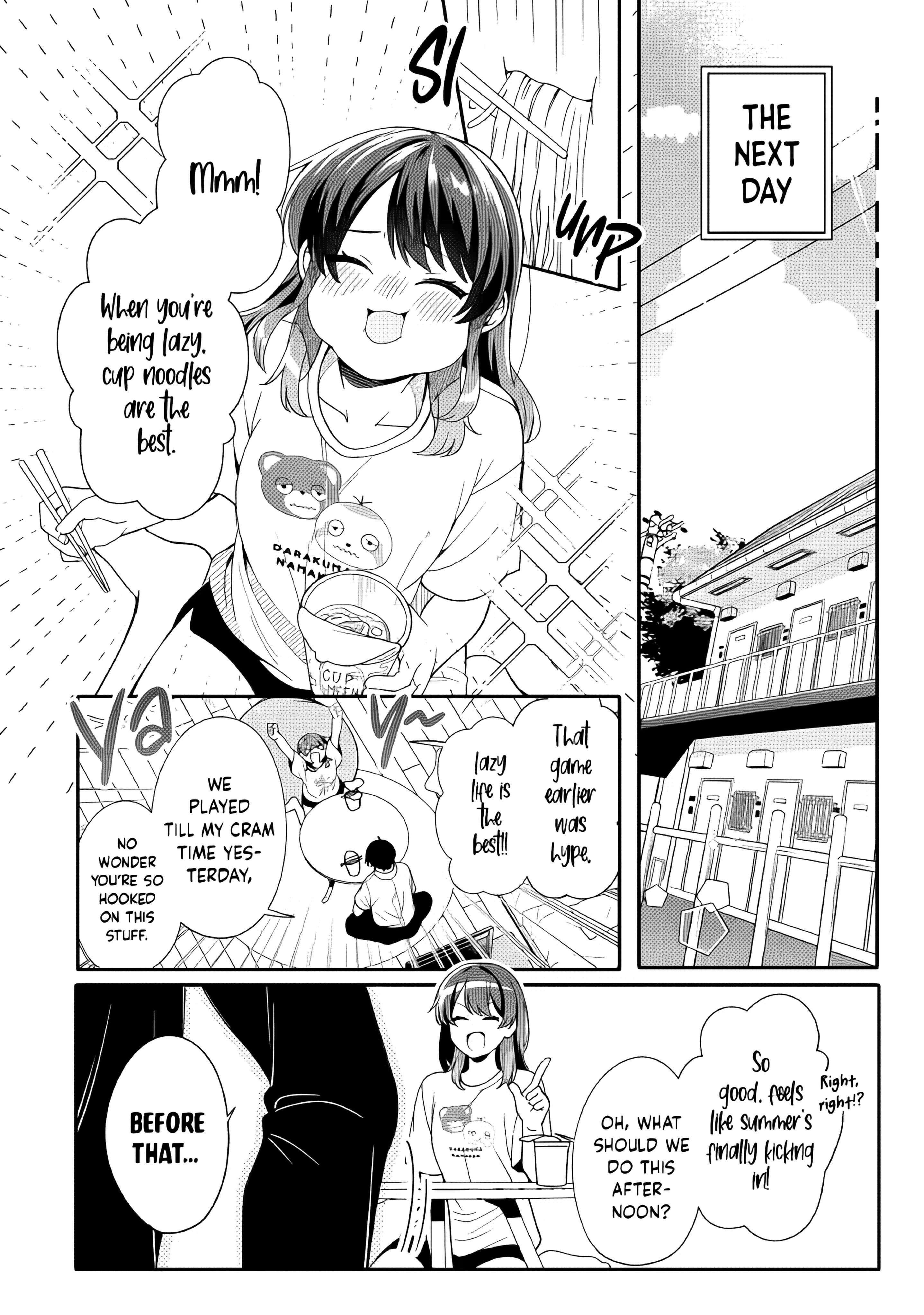 Alone in a Room With a Beautiful Girl in Defenseless Cute Pajamas Chapter 2.3 page 7 - 