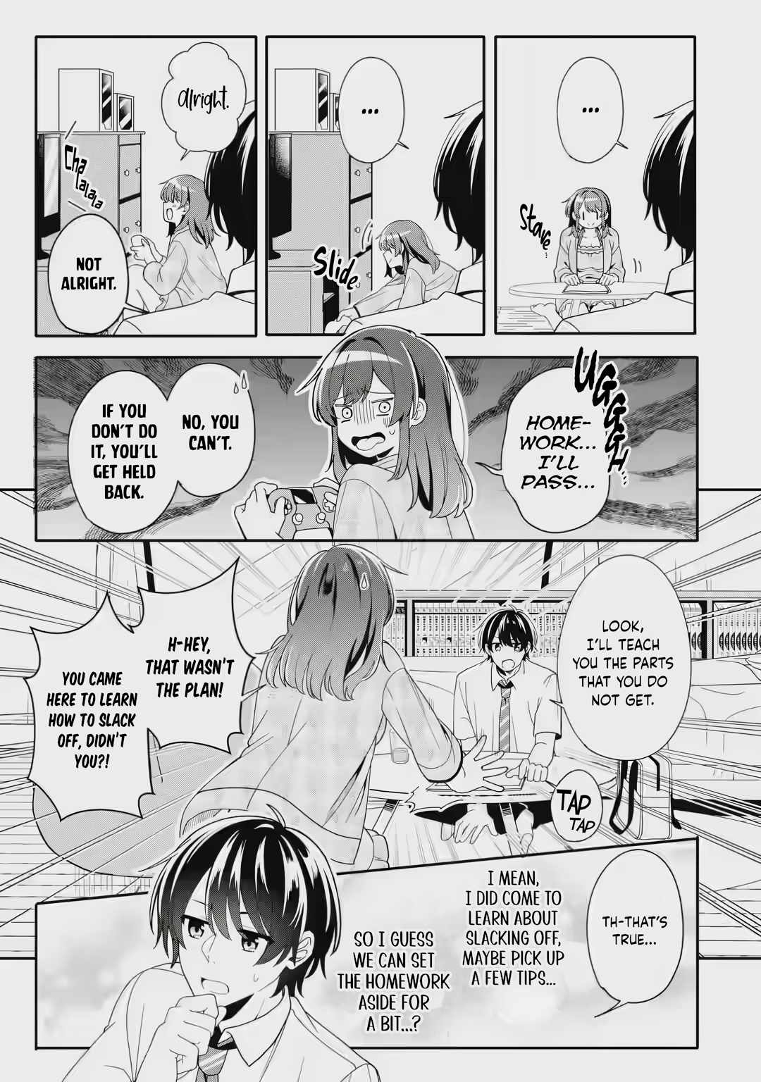 Alone in a Room With a Beautiful Girl in Defenseless Cute Pajamas Chapter 2 page 11 - 