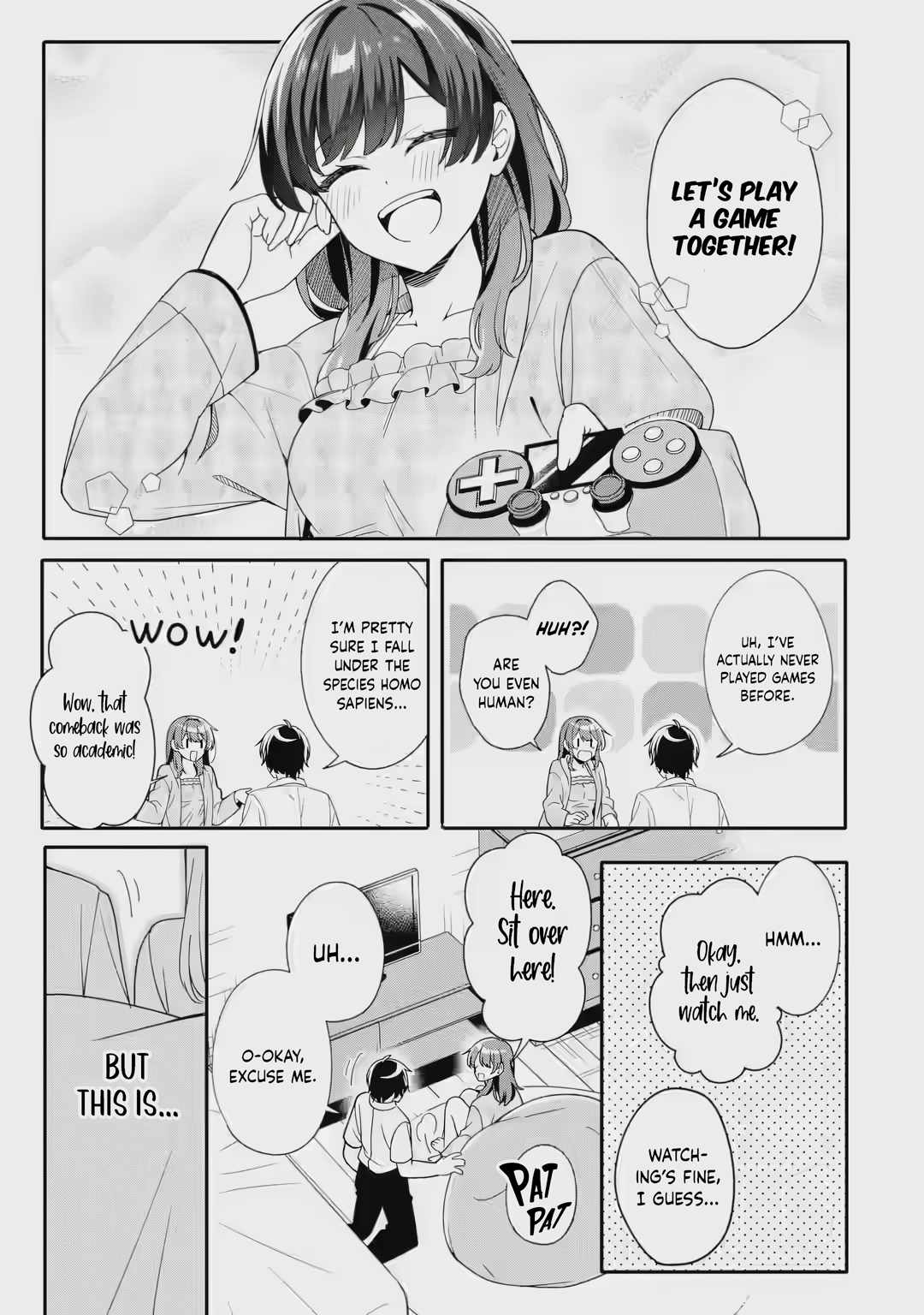Alone in a Room With a Beautiful Girl in Defenseless Cute Pajamas Chapter 2 page 13 - 