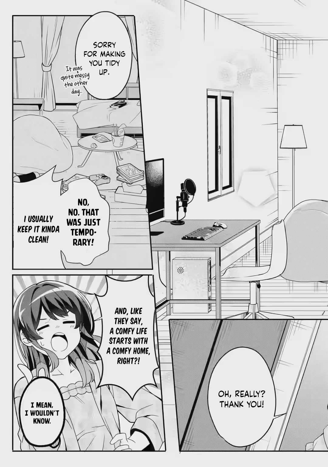 Alone in a Room With a Beautiful Girl in Defenseless Cute Pajamas Chapter 2 page 3 - 