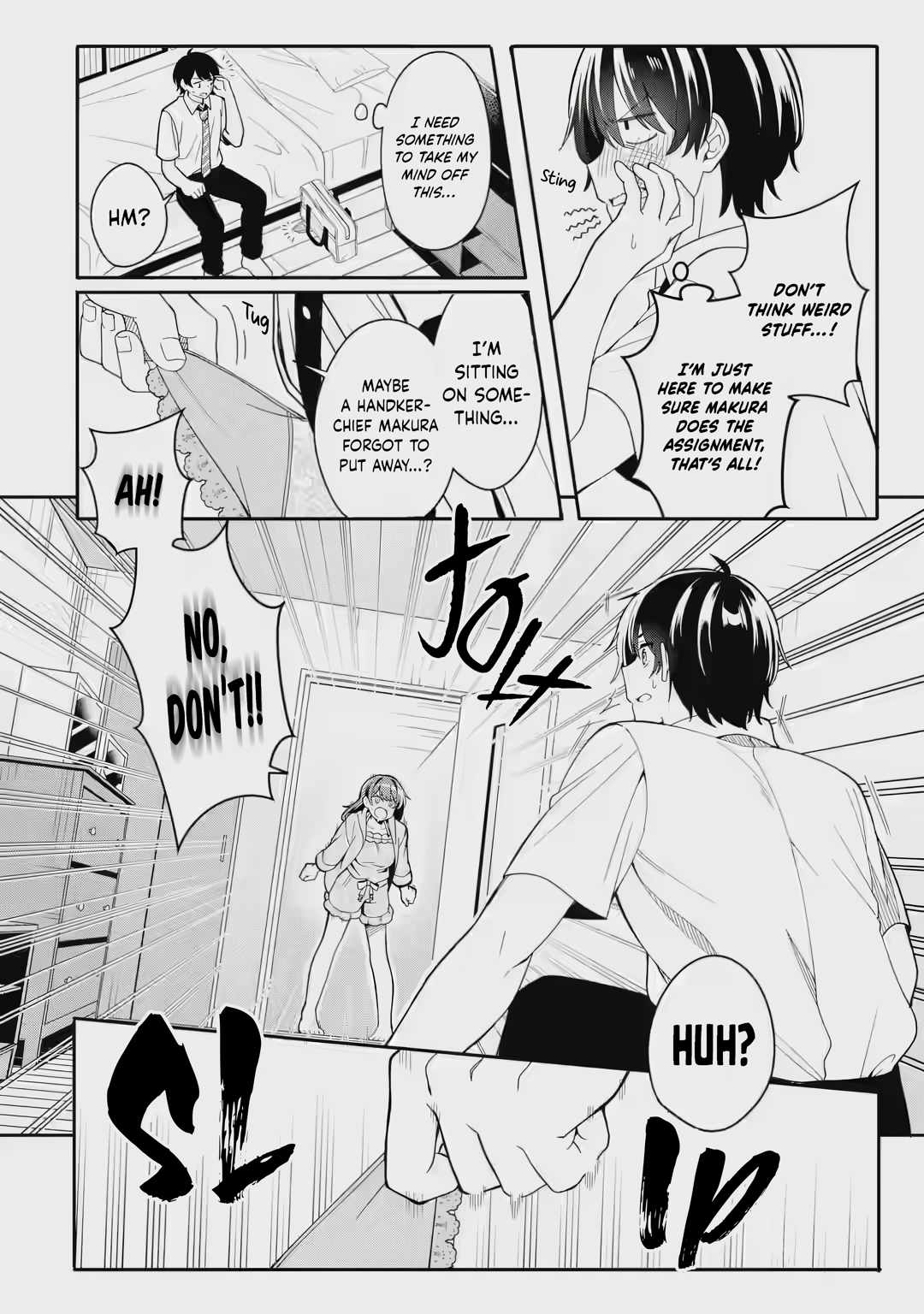 Alone in a Room With a Beautiful Girl in Defenseless Cute Pajamas Chapter 2 page 6 - 