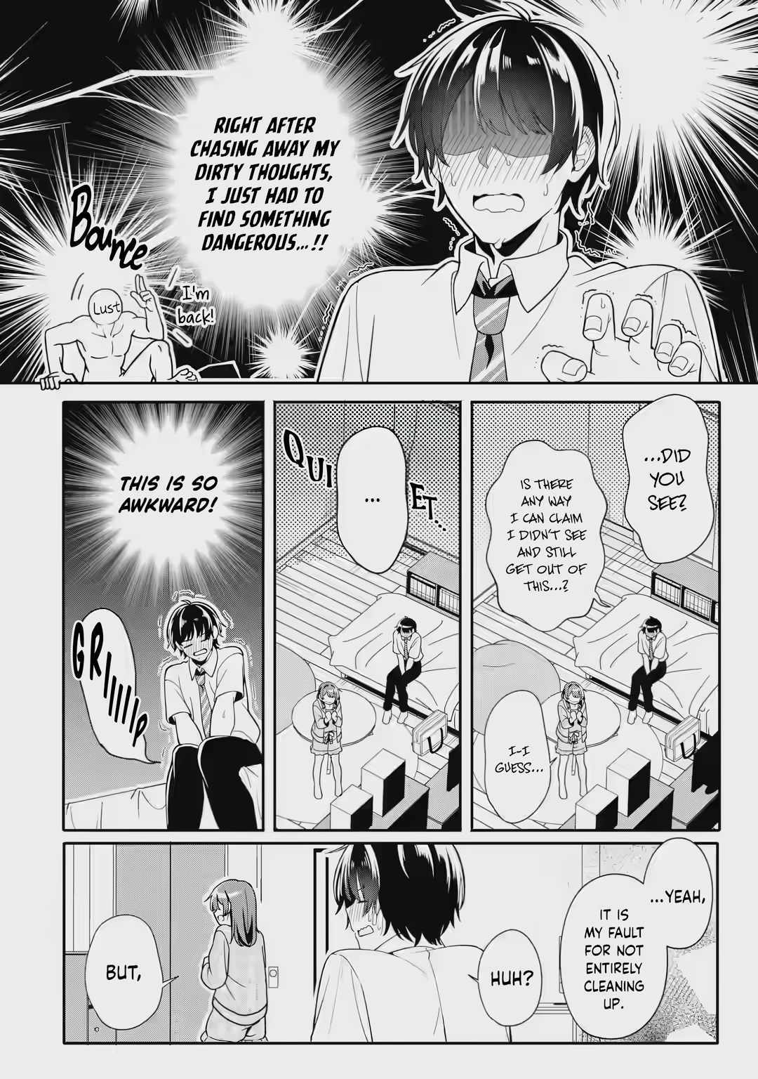 Alone in a Room With a Beautiful Girl in Defenseless Cute Pajamas Chapter 2 page 8 - 