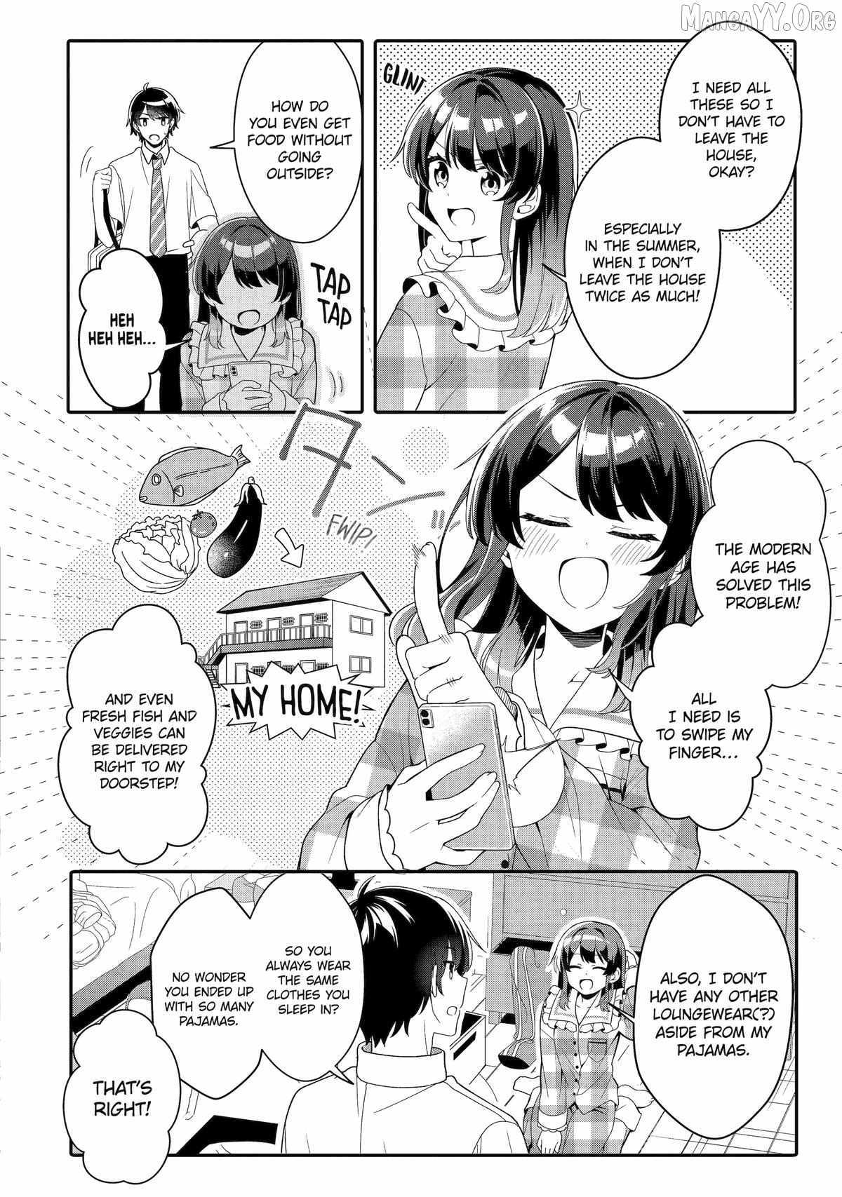 Alone in a Room With a Beautiful Girl in Defenseless Cute Pajamas Chapter 3 page 4 - 