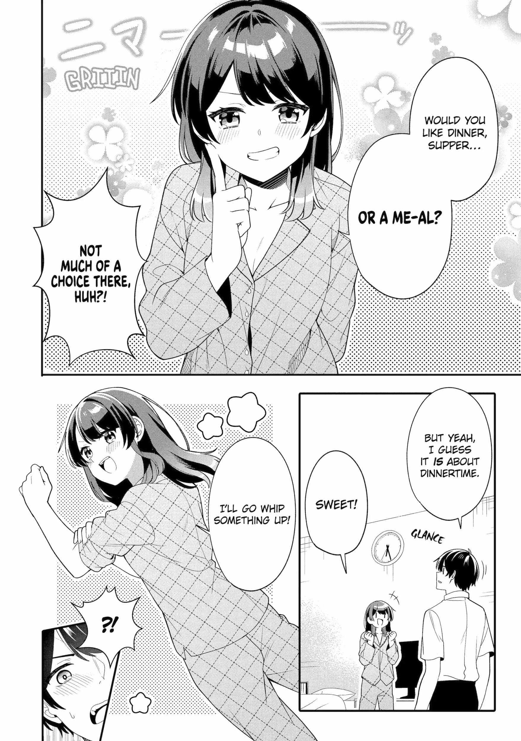 Alone in a Room With a Beautiful Girl in Defenseless Cute Pajamas Chapter 5.1 page 4 - 