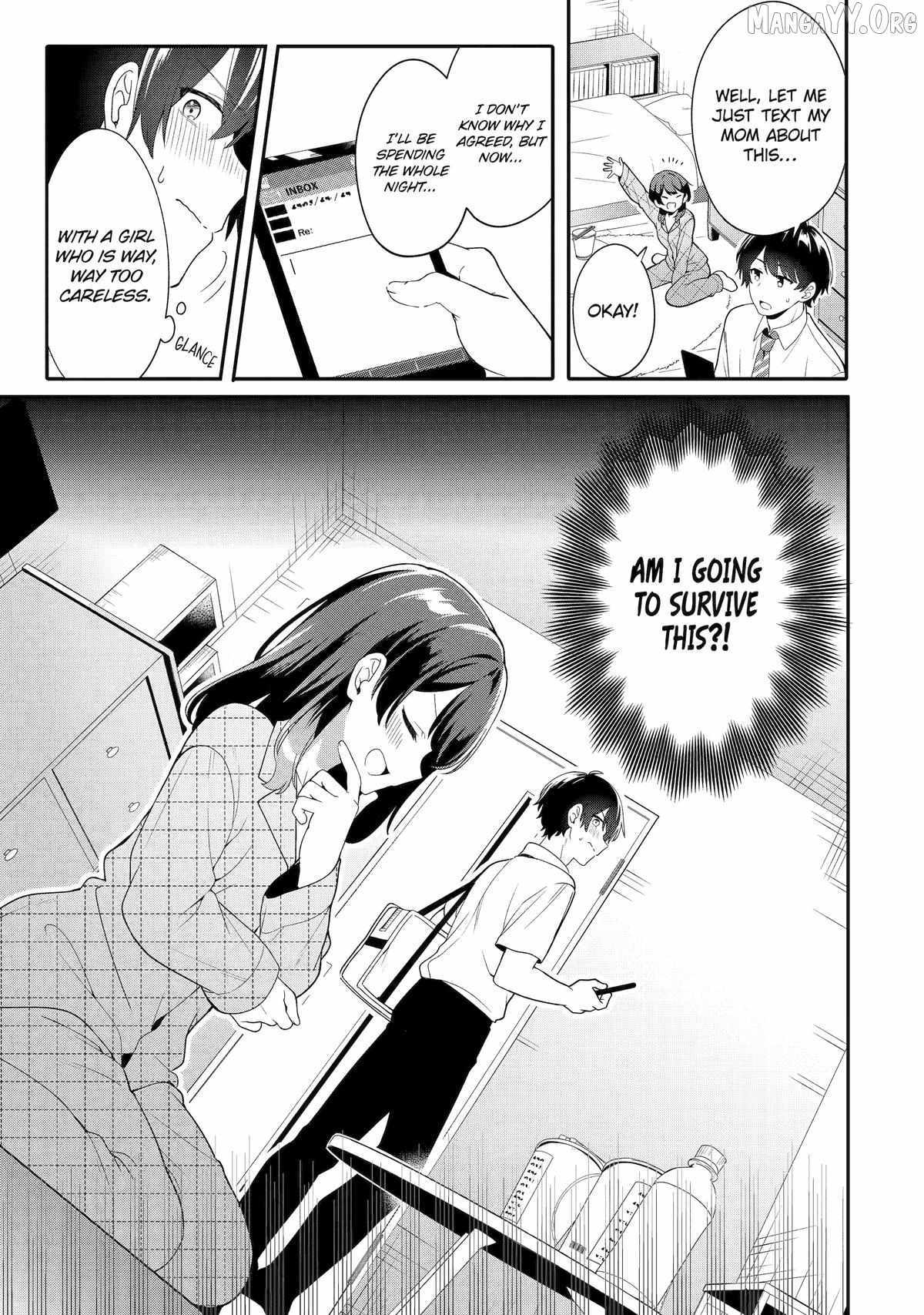 Alone in a Room With a Beautiful Girl in Defenseless Cute Pajamas Chapter 5 page 1 - 
