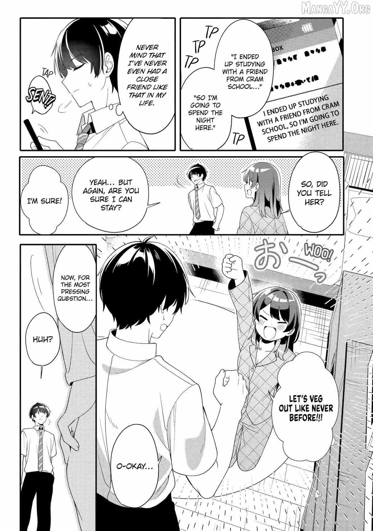 Alone in a Room With a Beautiful Girl in Defenseless Cute Pajamas Chapter 5 page 3 - 