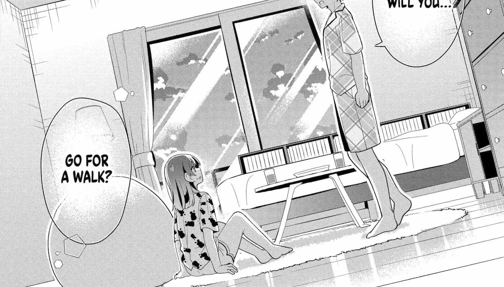 Alone in a Room With a Beautiful Girl in Defenseless Cute Pajamas Chapter 7.2 page 13 - 