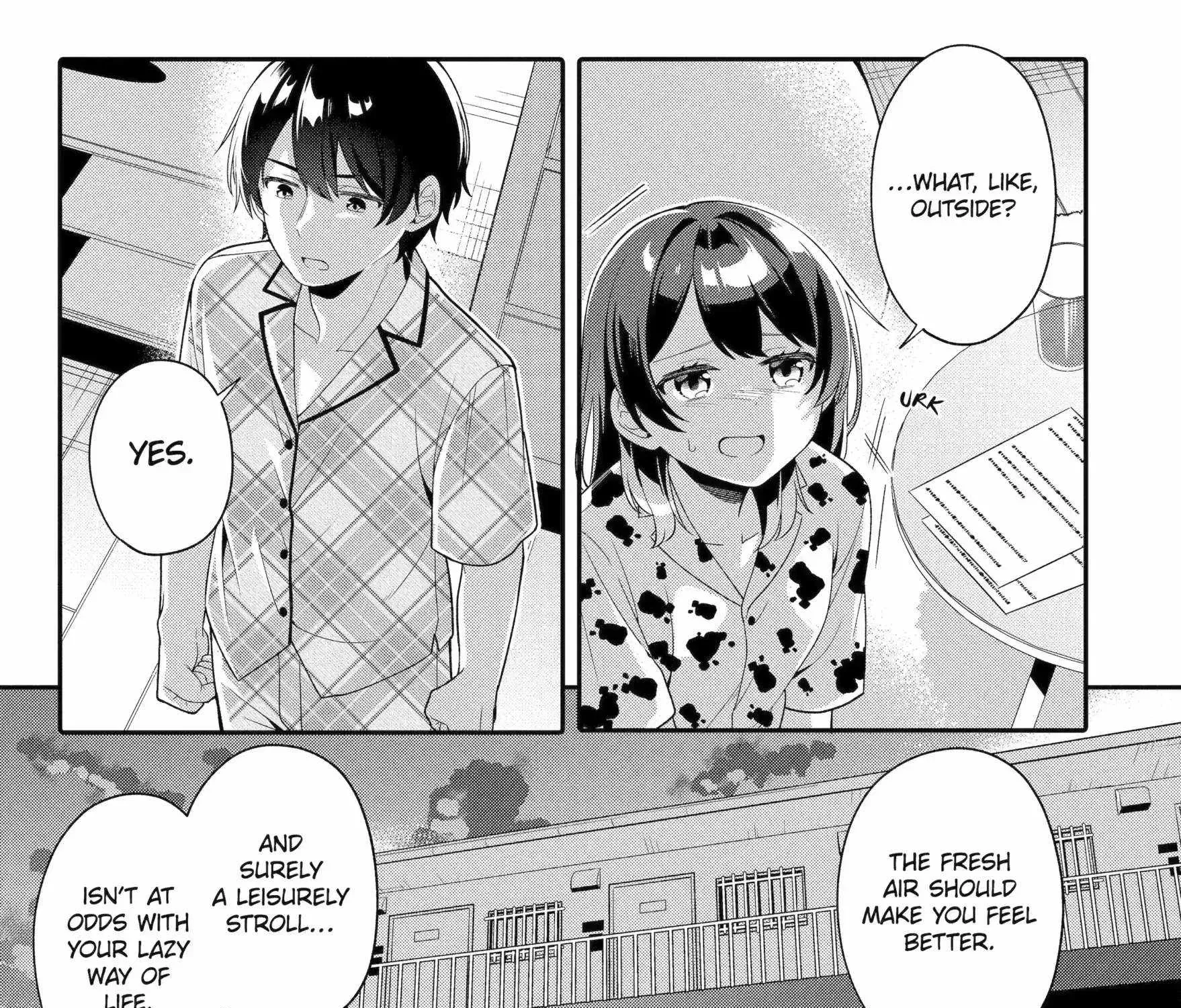 Alone in a Room With a Beautiful Girl in Defenseless Cute Pajamas Chapter 7.2 page 14 - 