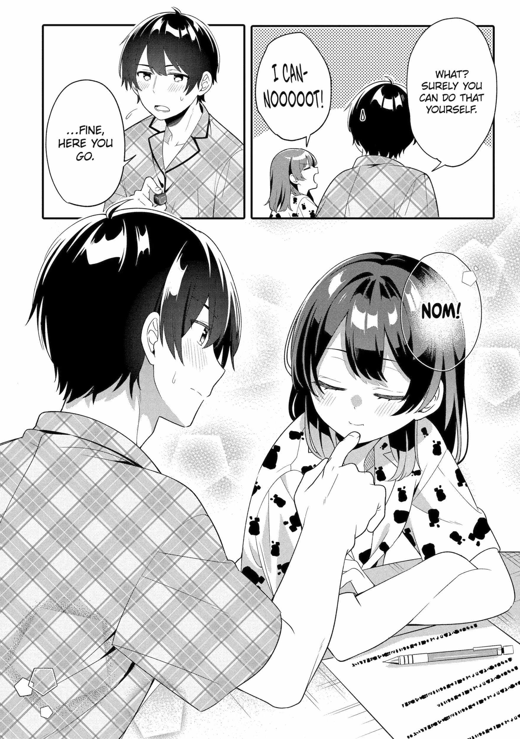Alone in a Room With a Beautiful Girl in Defenseless Cute Pajamas Chapter 7.2 page 3 - 