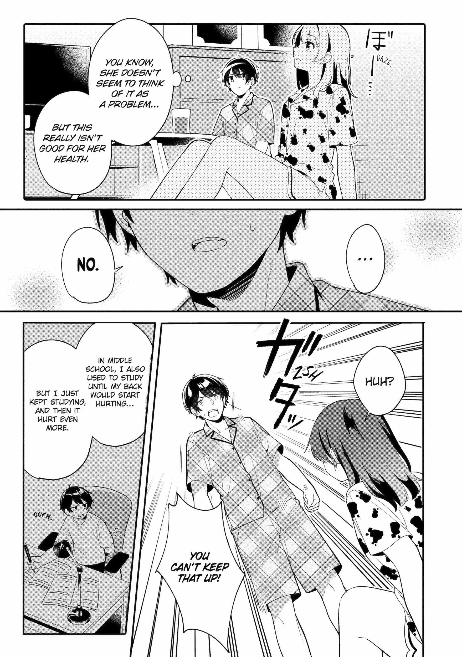 Alone in a Room With a Beautiful Girl in Defenseless Cute Pajamas Chapter 7.2 page 6 - 