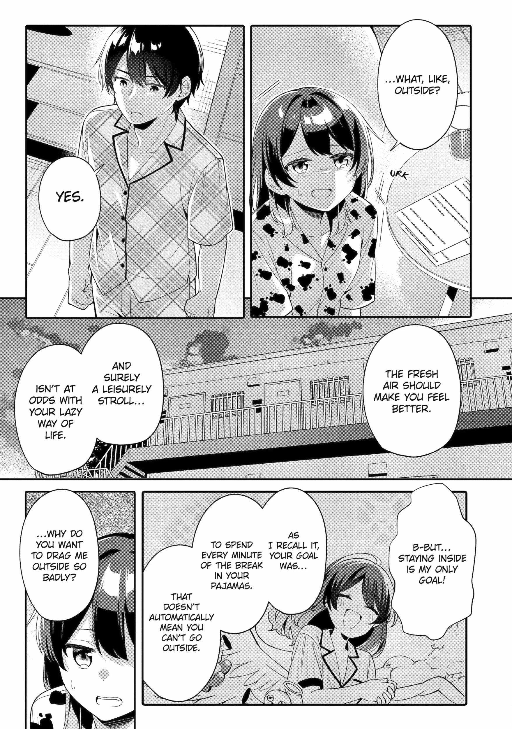 Alone in a Room With a Beautiful Girl in Defenseless Cute Pajamas Chapter 7.2 page 8 - 