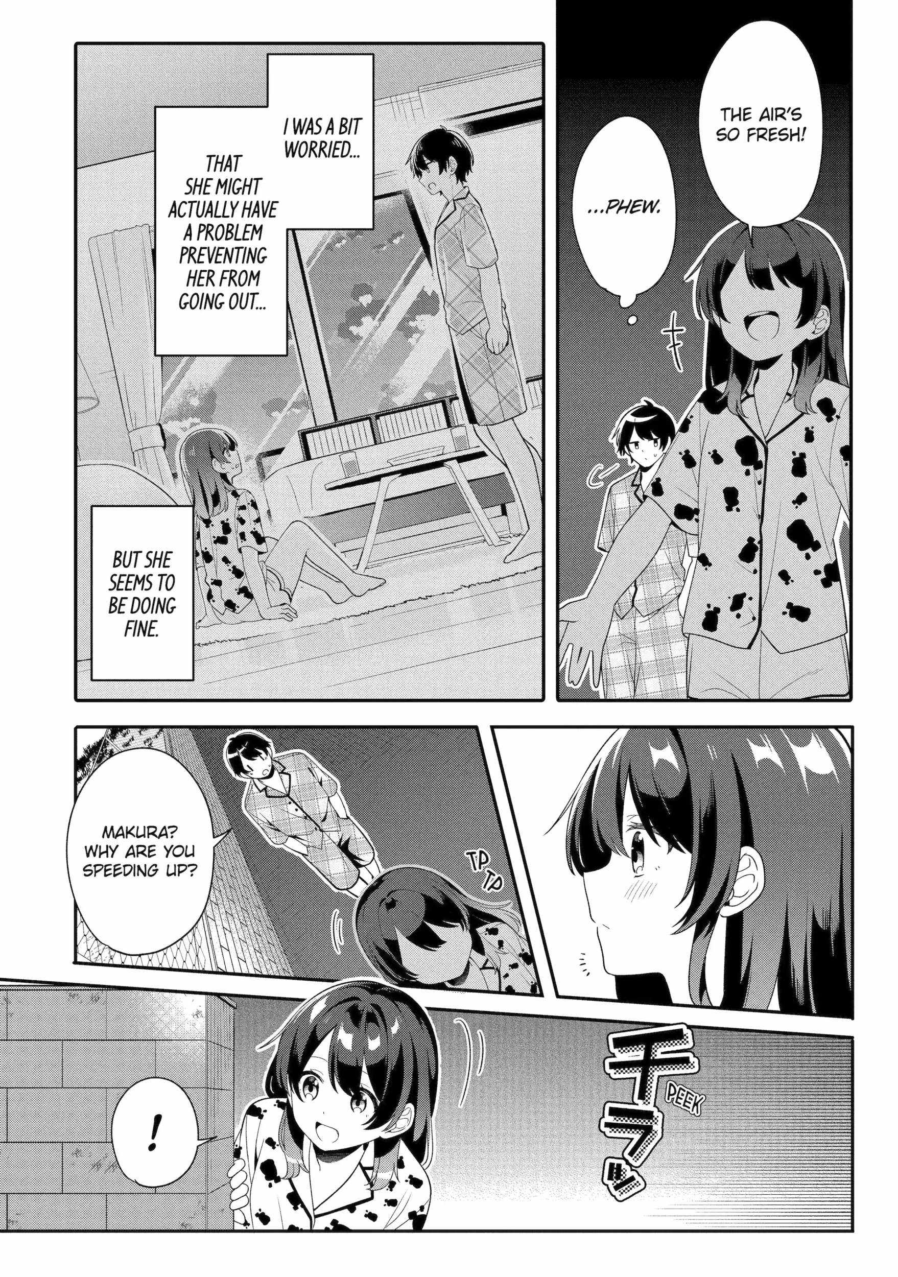 Alone in a Room With a Beautiful Girl in Defenseless Cute Pajamas Chapter 8.1 page 3 - 